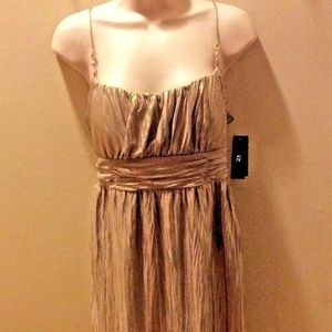 IZ BYER CALIFORNIA GOLD BEAUTIFUL DRESS, M, NWT
